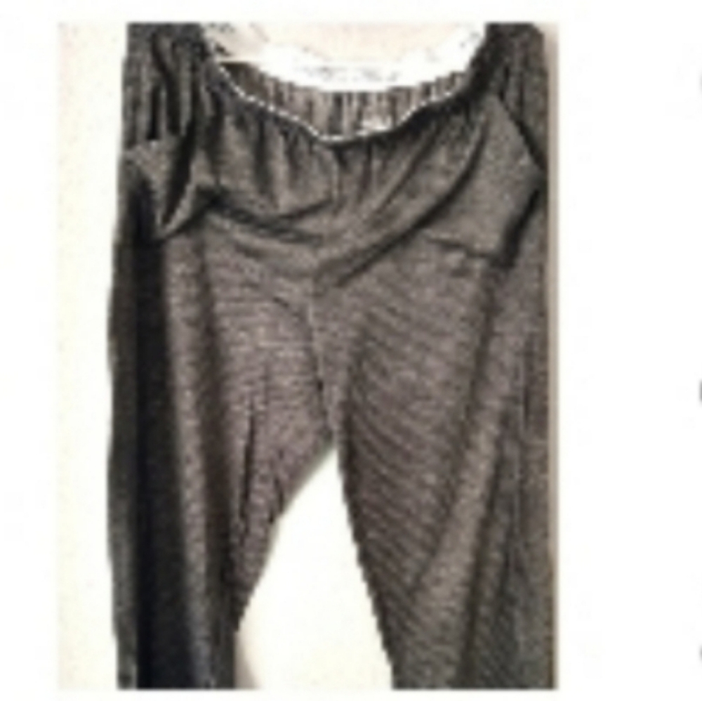Jockey Brand Gray XL Women's Capri Pajama Lounge Pants Cozy Casual Pre - Loved